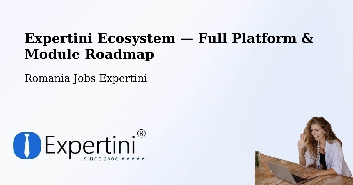 Expertini Ecosystem — Full Platform & Module Roadmap – Braşov