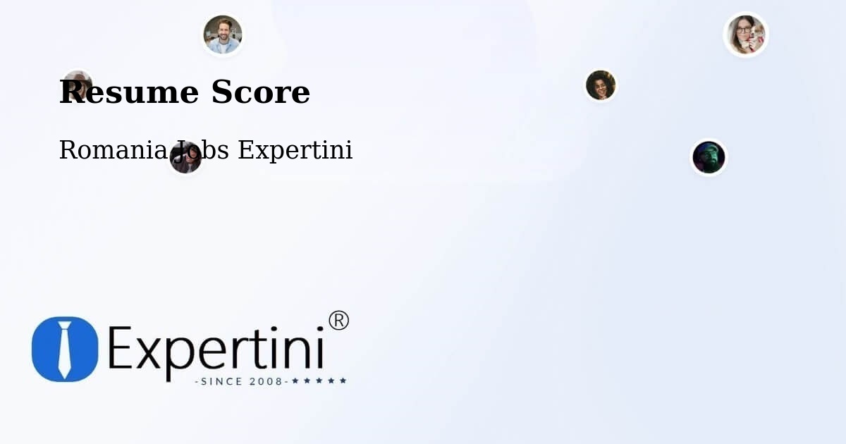 Resume Score & Job Description Match Tool – Braşov - Romania Jobs Expertini